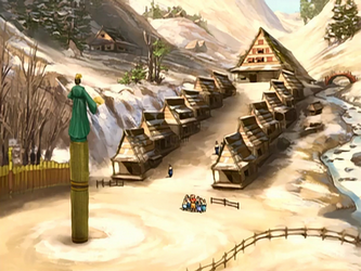 O Mundo de Avatar Kyoshi_Island_overview