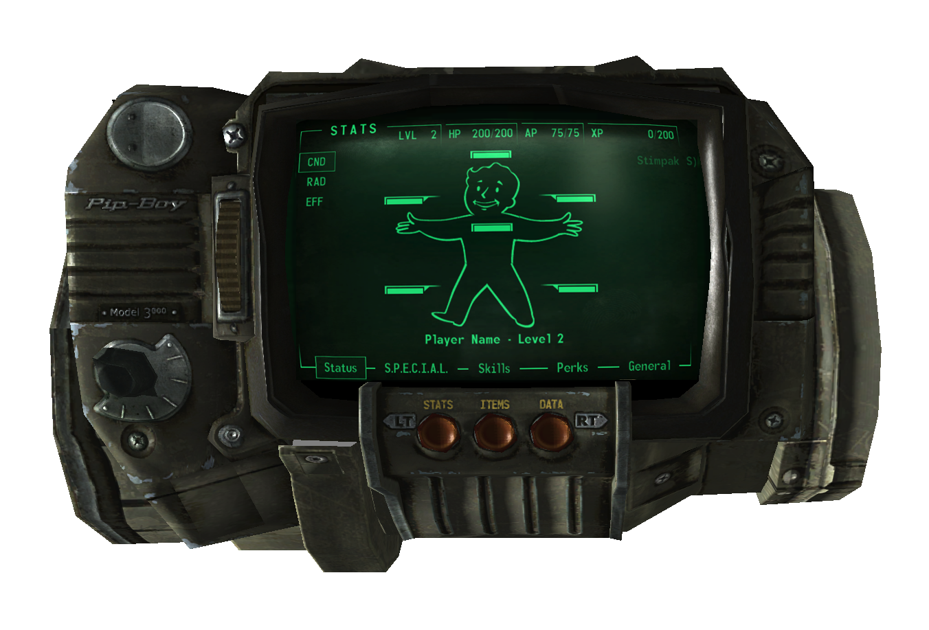 Swifty Razer Orbweaver. Lo que los buenos gamers quieren. Pip-Boy_3000