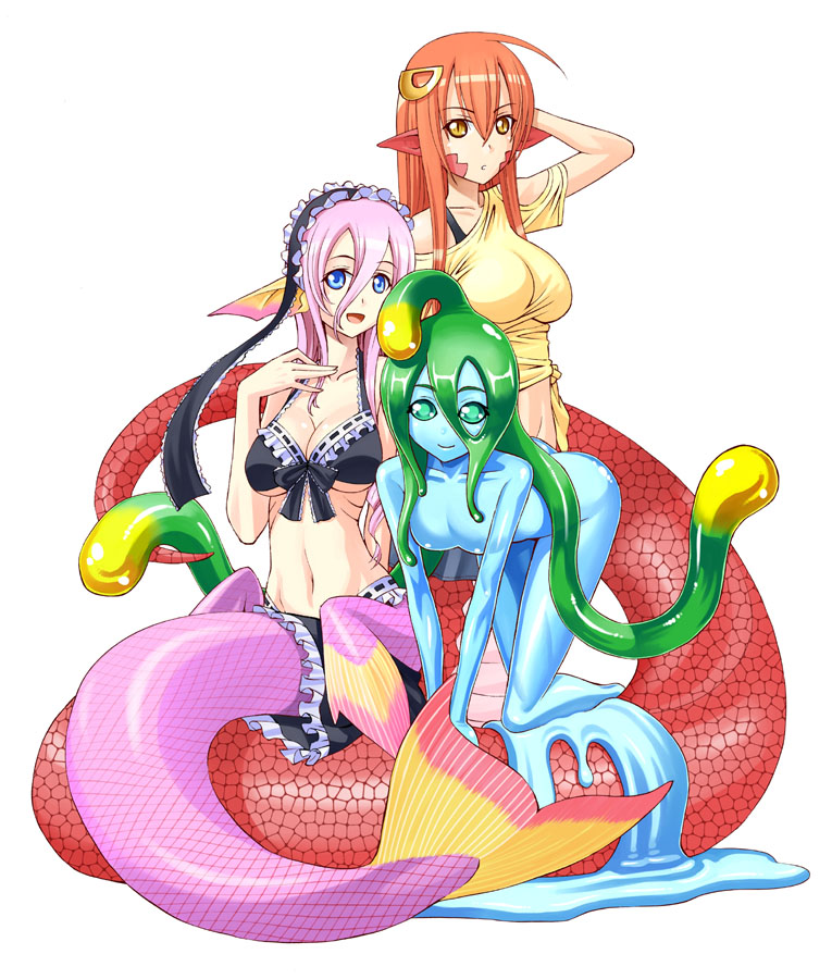 Monster Musume no Iru Nichijou Miia_Suu_Meroune