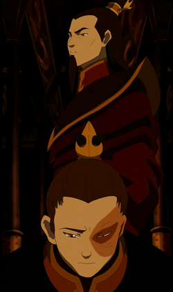 fire lord Zuko Ozai_welcomes_Zuko