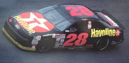 Iconic NASCAR Paint Schemes 28Havoline1992ref2-vi