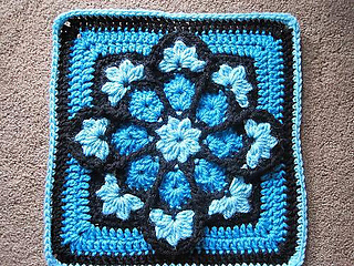 Stained Glass Window Afghan Jsga_small2