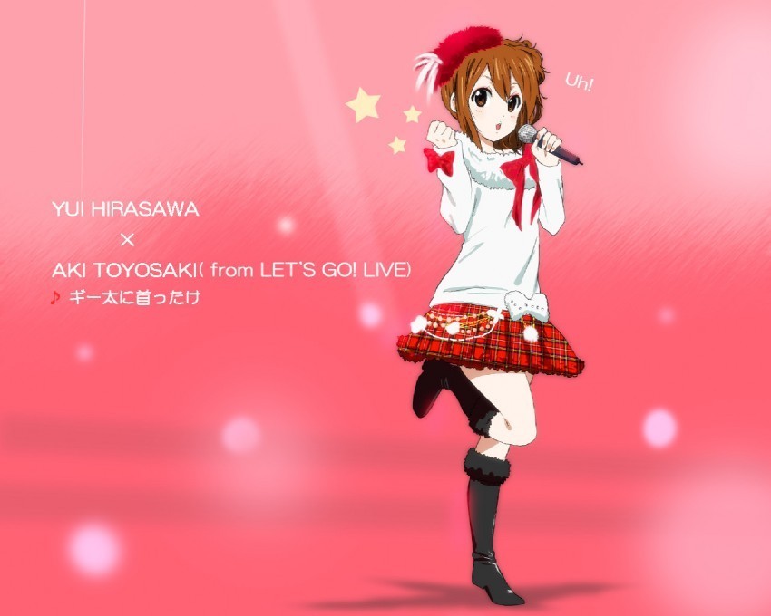 ♥♥ice-cream heart♥♥ ♥GALERIA YUI HIRASAWA♥  Yui-Hirasawa-x-Aki-Toyosaki-k-on-15641799-850-680