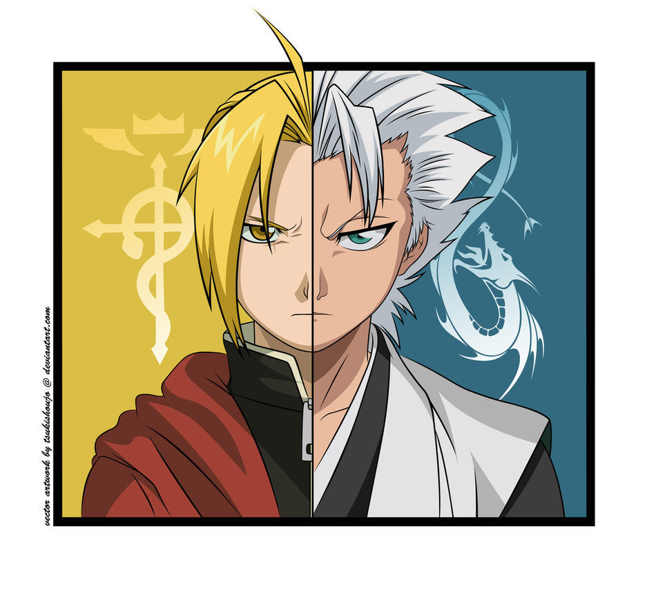 Ženský spolek v Seireitei - Stránka 7 Edward-Elric-VS-Hitsugaya-Toushiro-anime-16405696-937-852