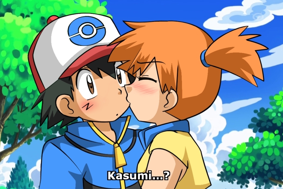   Kiss me Para Romanticos Pokeshipping-ash-and-misty-16534748-900-604