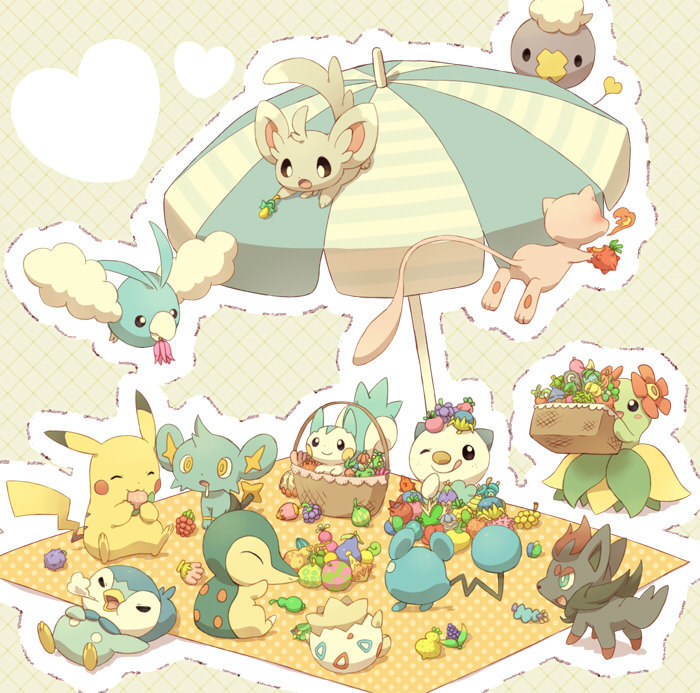 Anime Beach Party Picnic-at-the-Beach-pokemon-18756706-700-693