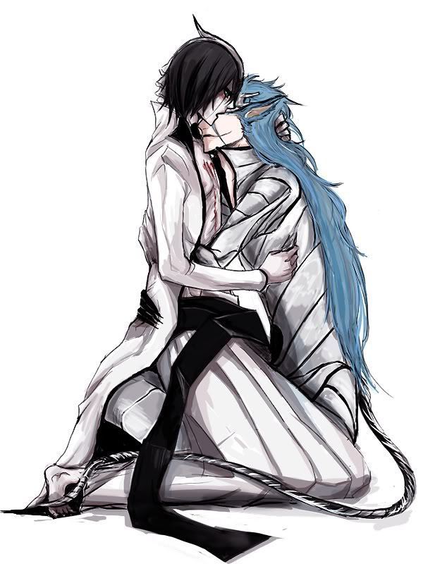 I want to see. . . - Page 8 Ulquiorra-and-Grimmjow-yaoi-22027742-600-800