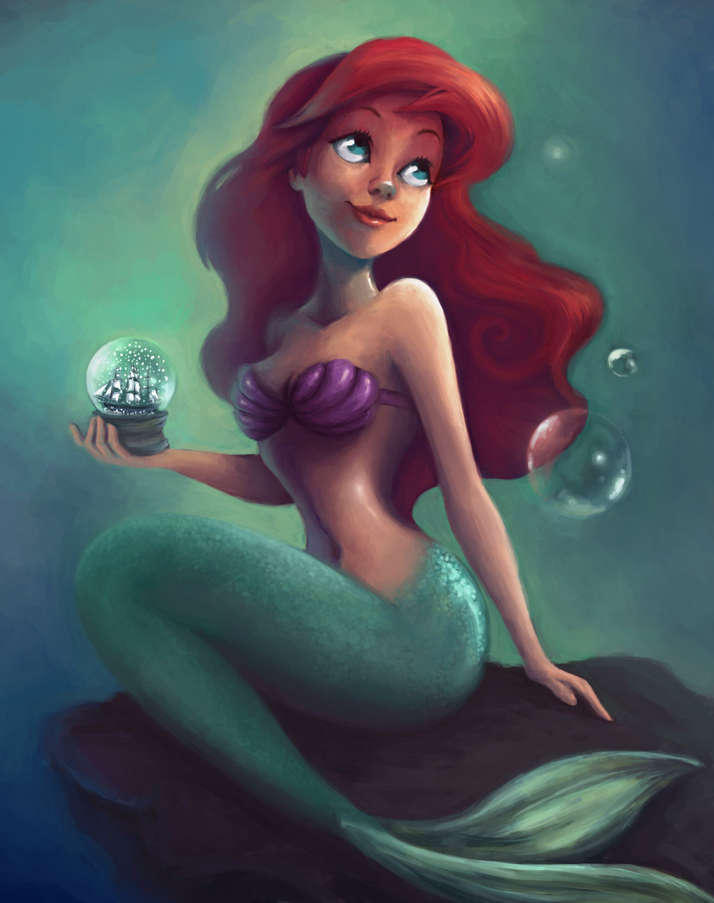 [Fan Arts] La petite sirène, sur la toile - Page 38 Ariel-ariel-22329713-1024-1296