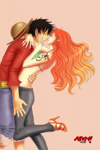 {Imágenes One Piece} - Página 3 2-year-reunion-luffyxnami-24464291-333-500