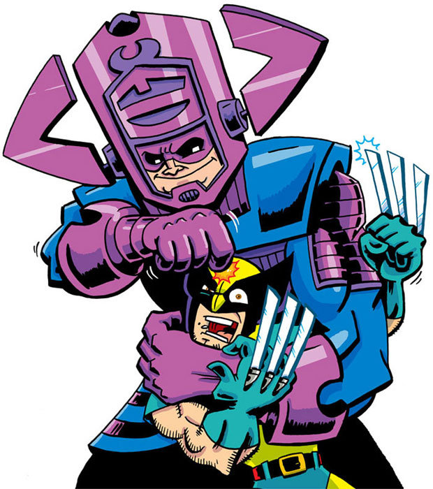 Accesorios custom para Trap Jaw Galactus_Wolverine