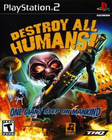 [PS2] Destroy All Humans [PAL] [ESPAÑOL] [MEGA] 384px-Caratula_Destroy_All_Humans%21_PS2