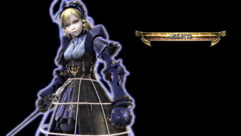 Hình ảnh các character trong Soul Calibur 4. 775px-Ashlotte2p_001