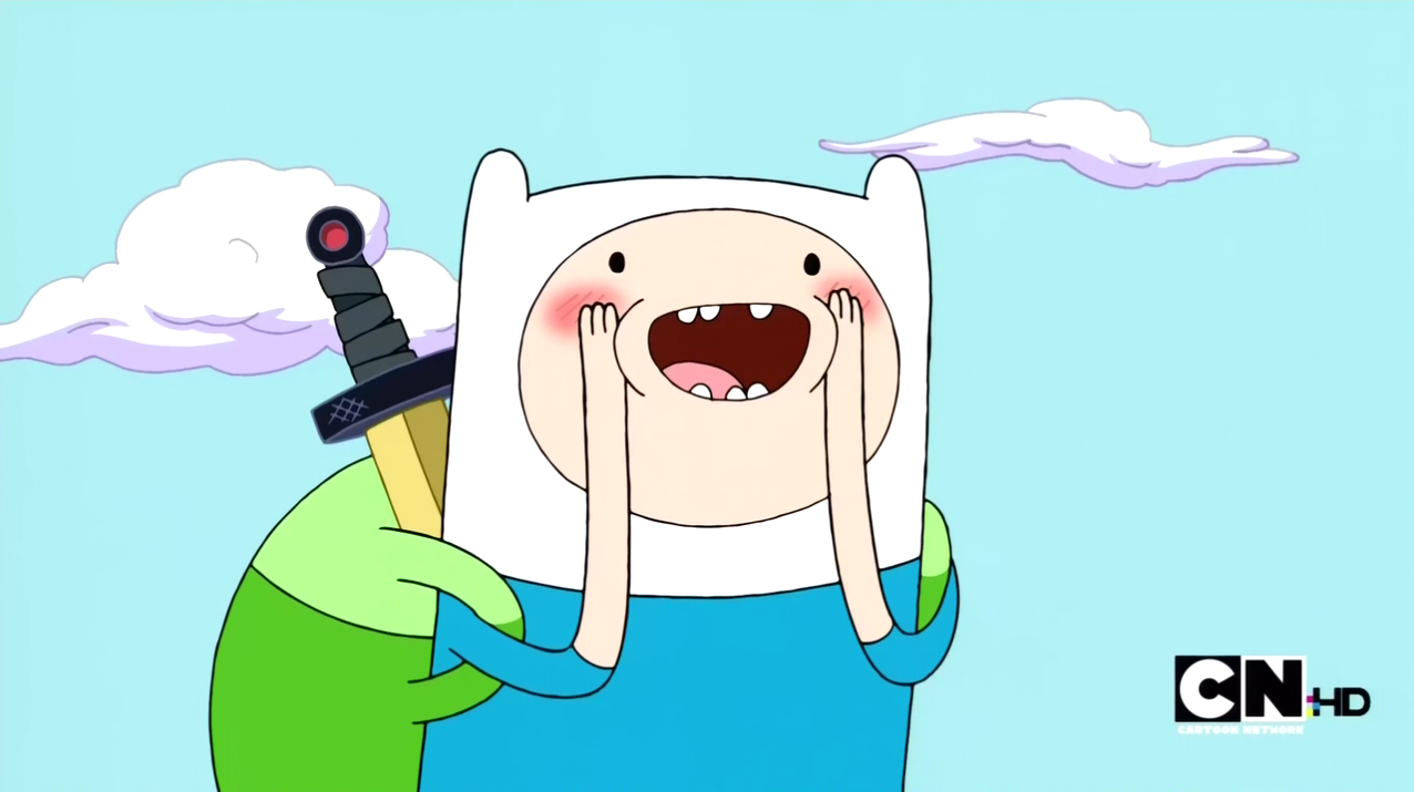 Y donde esta? S2e15_finn_excited