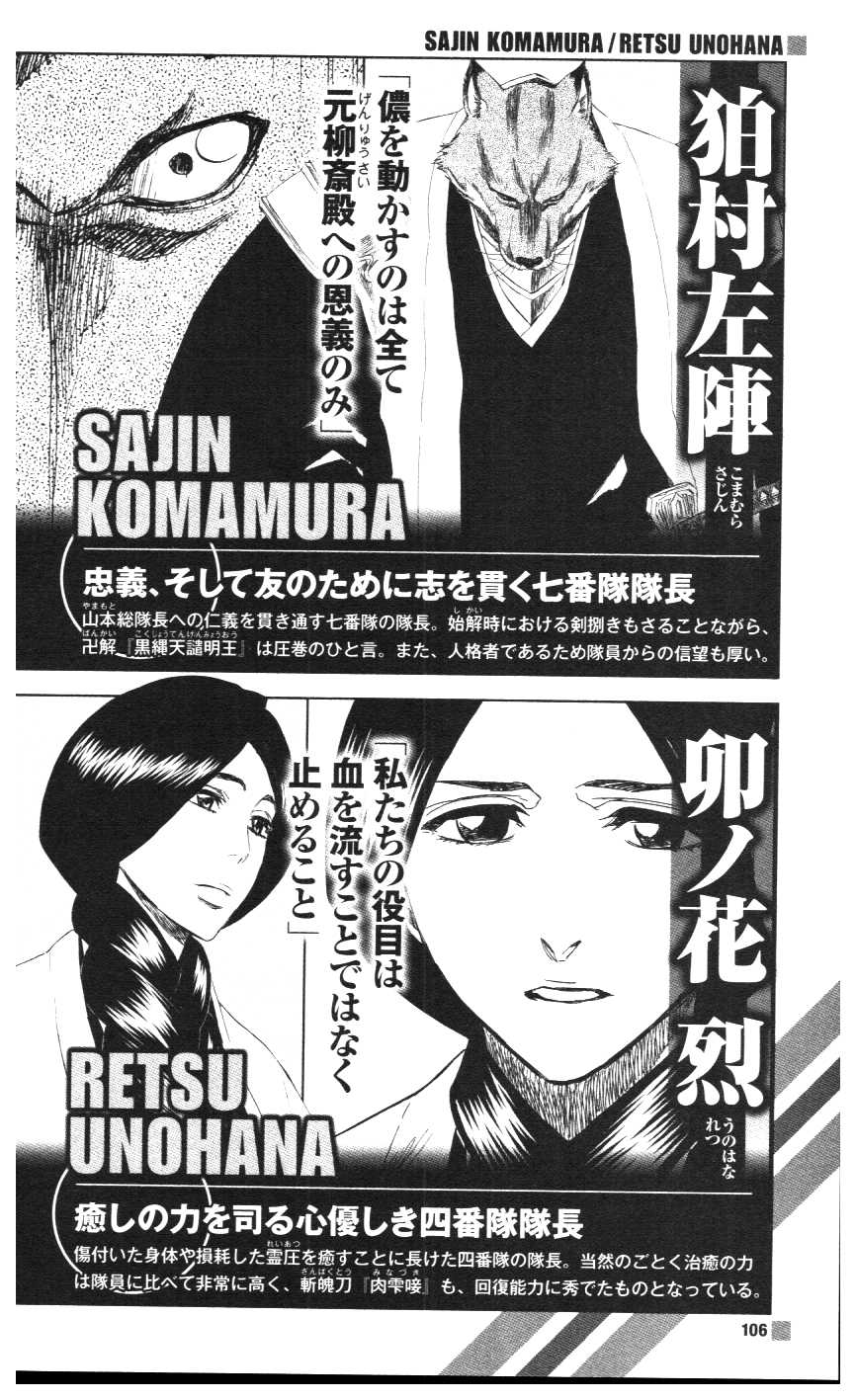 Bleach: Official Character Book 4 The Rebooted Souls 106