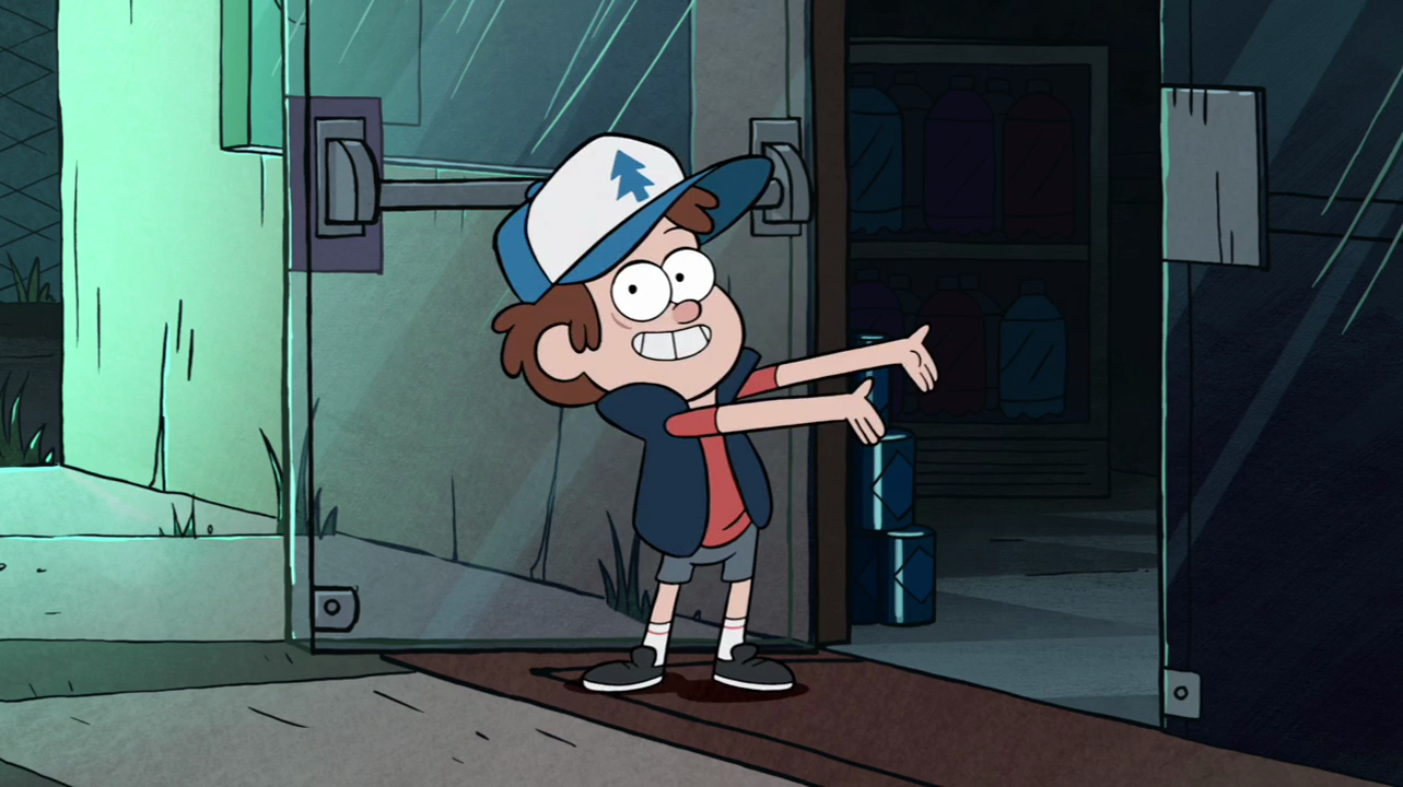 [admin's sketchbook] How to Lose Money and Alienate Sleep S1e5_dipper_leading_the_way