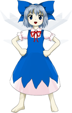 Top 10 personajes favoritos de Touhou Th14Cirno