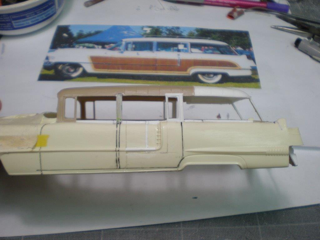 Cadillac1956 Station Wagon woody Viewmaster Hess & Eisenhardt  Photo2-vi