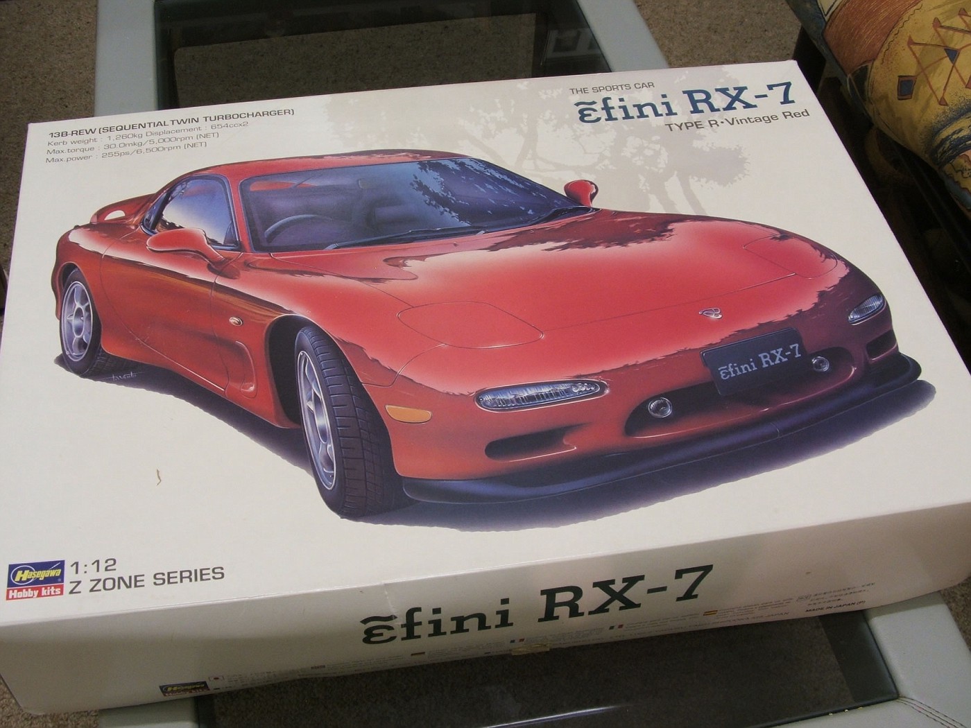 1/12 Hasegawa Efini RX-7 Mazda002-vi