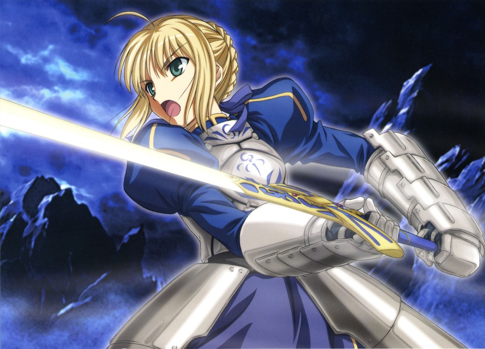 Fate (Zero, Stay Night, etc). Saber-fate-stay-night-25551489-985-709