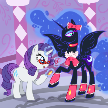 Imagenes Divertidas Ponys NightmareMoon-in-Rarity-s-shop-my-little-pony-friendship-is-magic-25703495-356-356