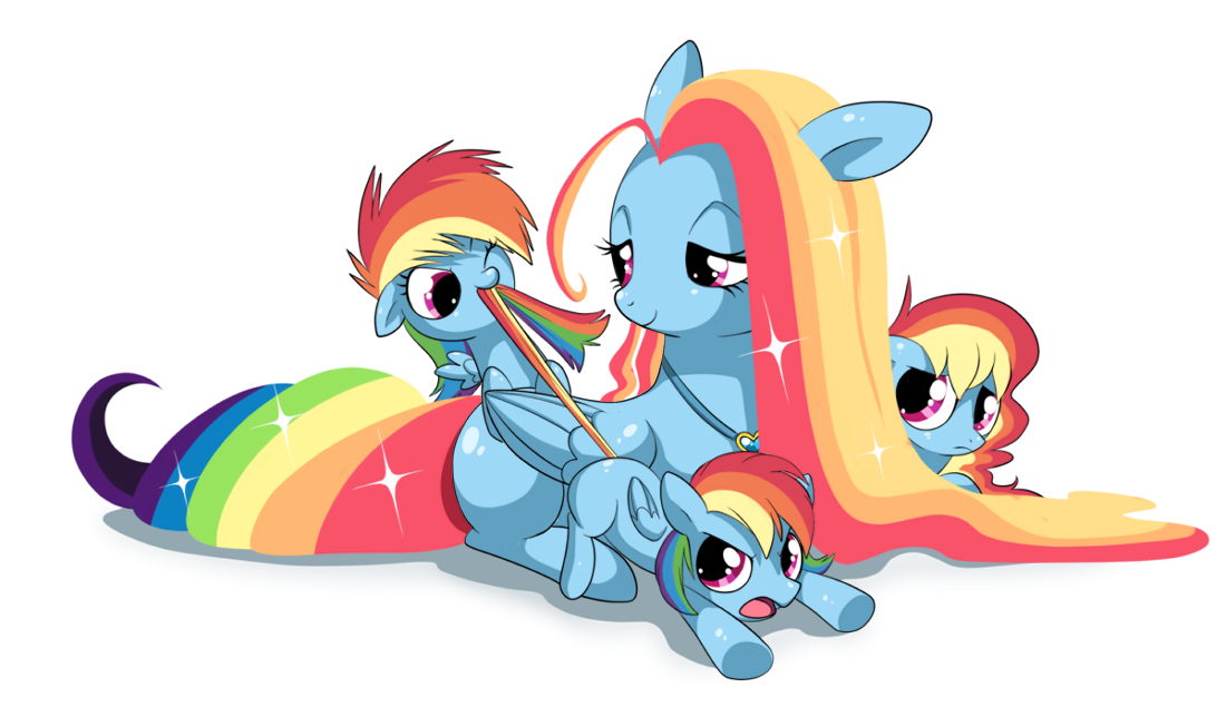 Imagenes Divertidas Ponys Rainbow-Family-my-little-pony-friendship-is-magic-25852196-1100-644