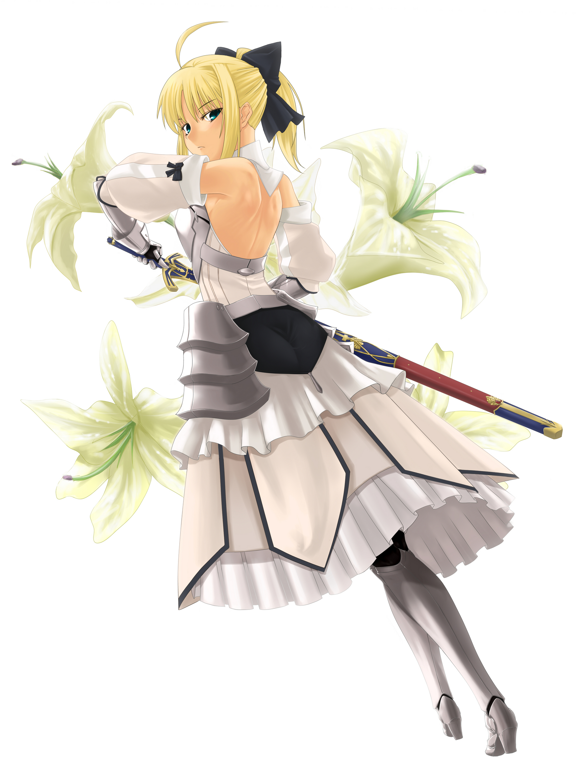 [fate stay night unlimited blade works] Saber lily Terminé Saber-Lily-fate-stay-night-26044806-1947-2560