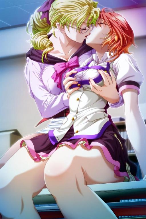 anime kiss and girls Hot-Girls-yuri-manga-and-anime-29392223-512-768