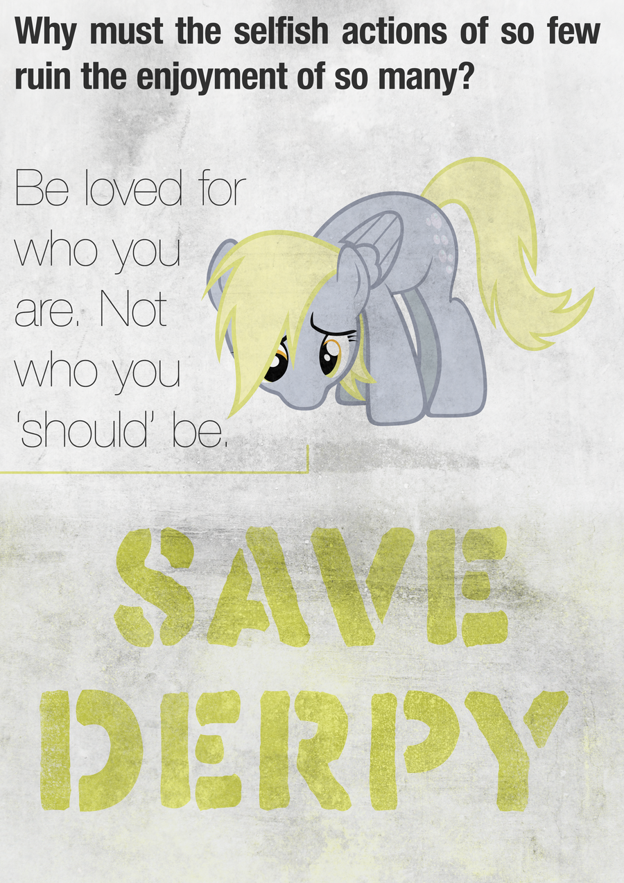 [Concours] [Finale] Le personnage que vous aimez le moins  - Page 6 Save-Derpy-save-derpy-hooves-29490089-900-1273