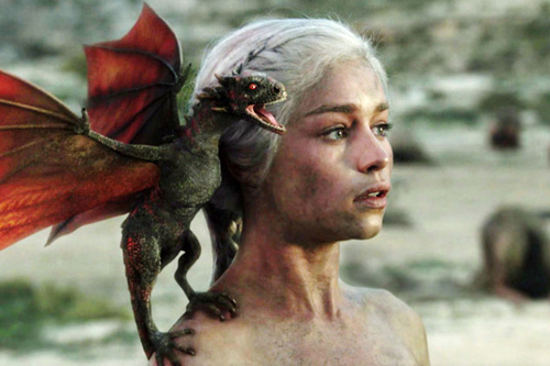 santi che sconfiggono il drago: che significa in realtà? Daenerys-Targaryen-s-dragons-dragons-31250242-500-333