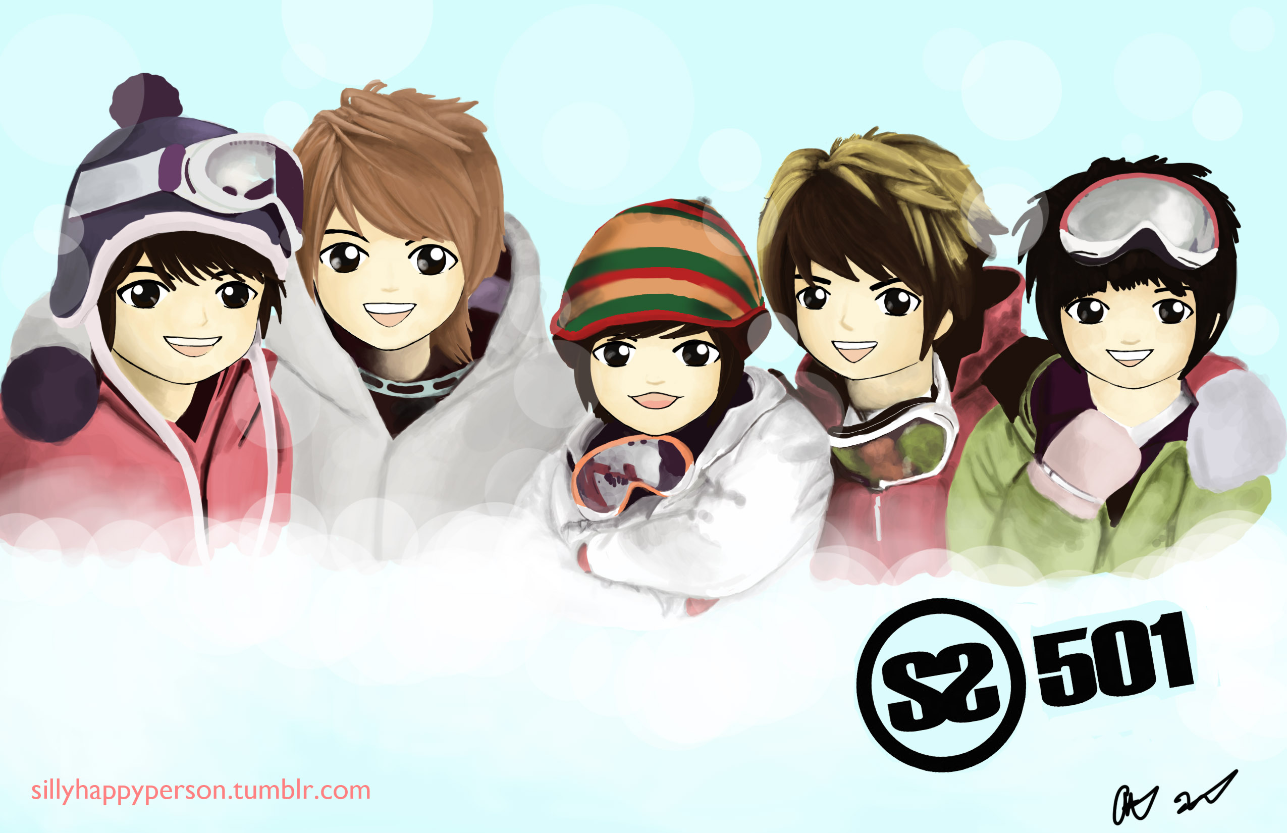 اكبر و اجمل تقرير عن فرقة الشبااب الرئعة INFINITE SS501-Fanart-ss501-31657290-2550-1650