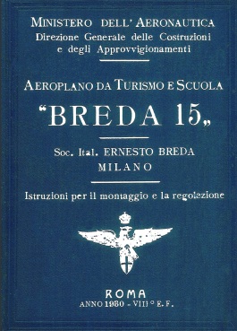 Aerei Breda  Manuali Uso e Manutenzione Breda15M1-vi