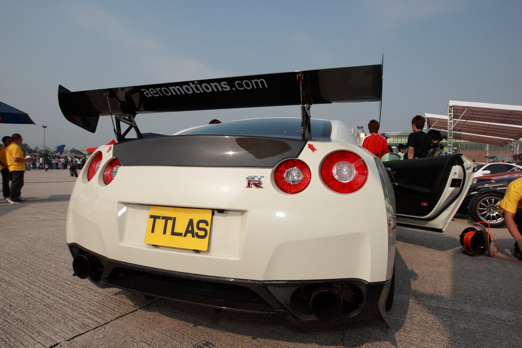 GTR R35 (Tuned by Turn Three Ltd )@ AMS Moto Show IMGL4517