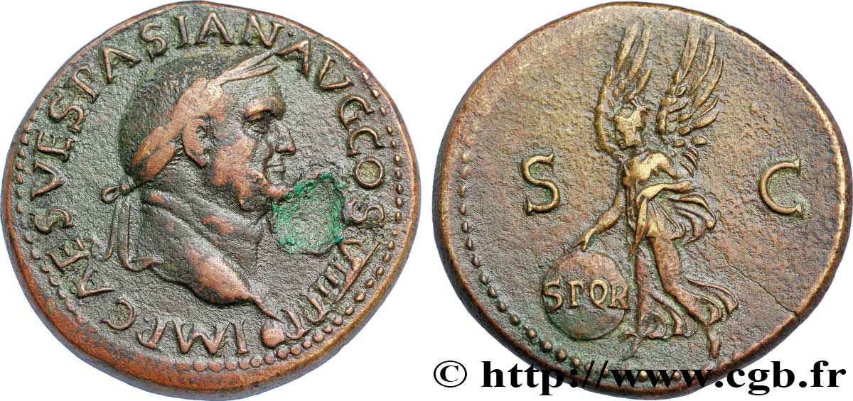 Dupondius de Vespasien V59_0346
