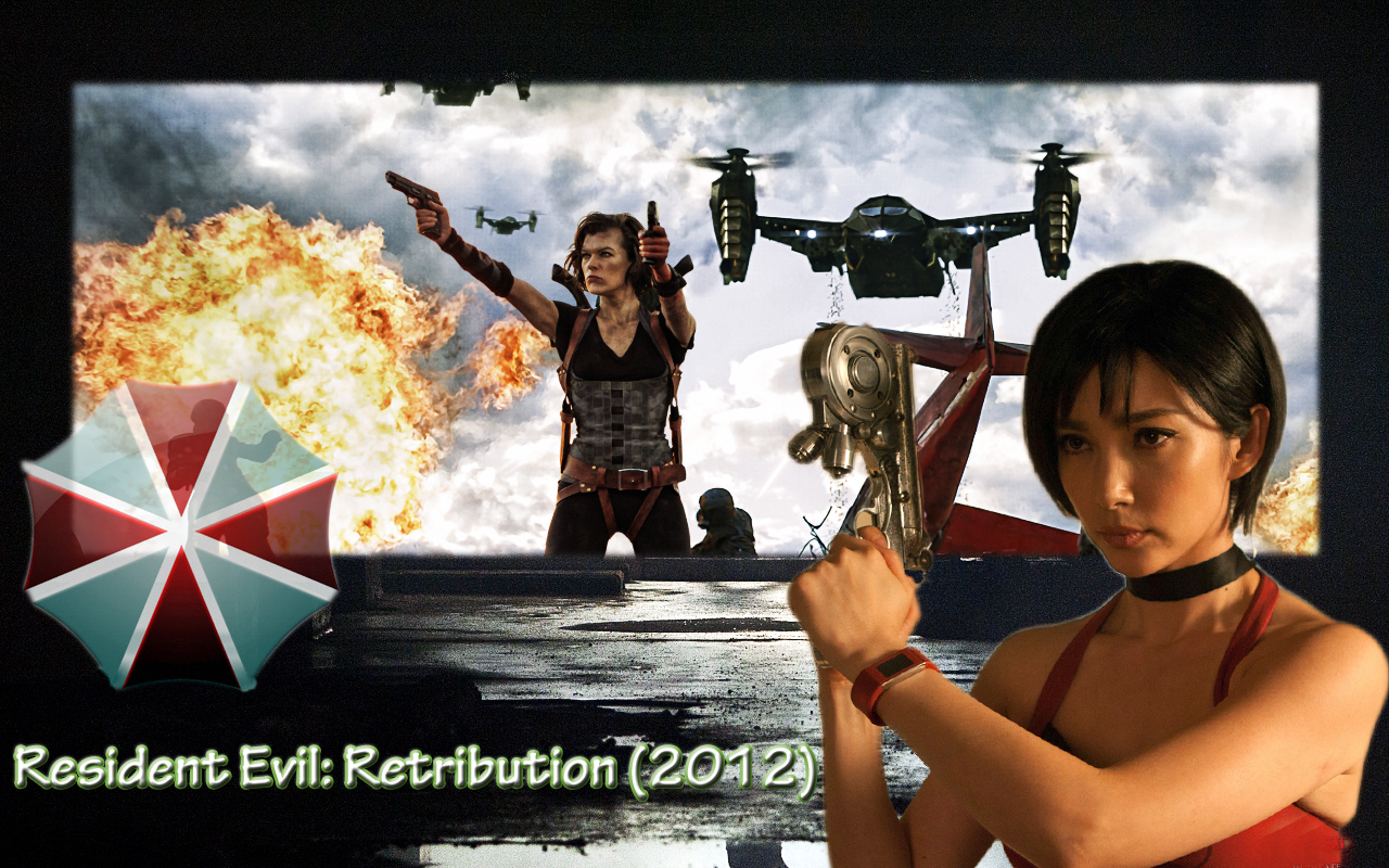 Prajurit yg menjaga yesus setelah Prosesi Penyaliban diserang Zombie Resident-Evil-Retribution-2012-movies-32164000-1280-800