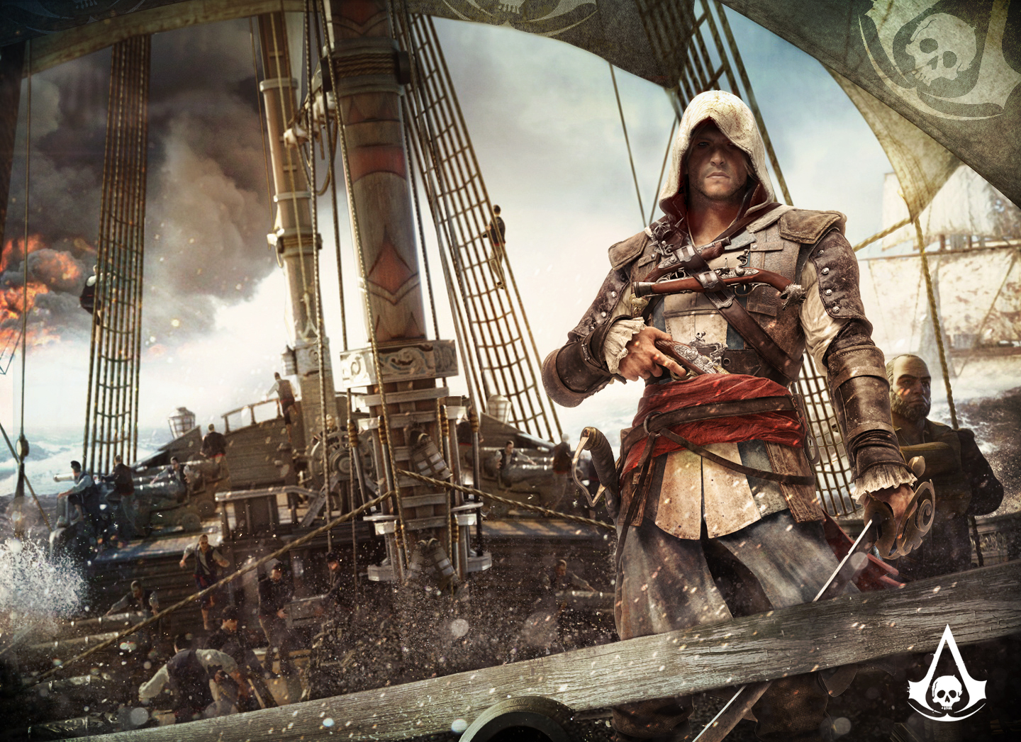 Assassin's Creed IV: Black Flag - La vie de pirate en haute mer en vidéo. Assassin-s-Creed-4-Black-Flag-assassins-creed-33818306-1440-1047