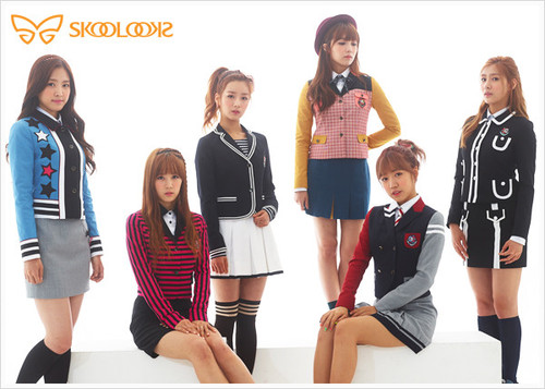 ملابس / زياء الفرقة الكورية a pink APink-skool-looks-2013-korea-girls-group-a-pink-35383668-500-357