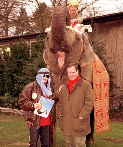 Foto Com Historia:Visita de Michael ao Zoológico Hagenbeck, Hamburgo, Alemania em 1999 0_88ea5_5365f2c7_L