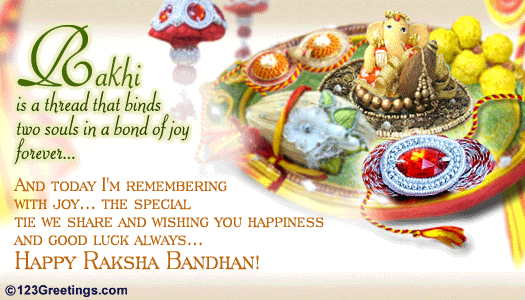 Happy Raksha Bandhan 8306-001-38-1027