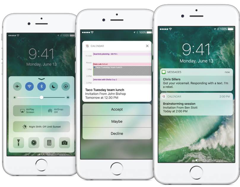 Apple to roll out iOS 10 for iPhone, iPad and iPod Touch on September 13th Apple-iOS-10-Control-Centre