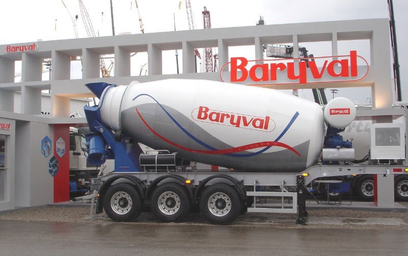 allestimento betoniere su camion BARYVAL_SEMI_TRAILER_CONCRETE_MIXER