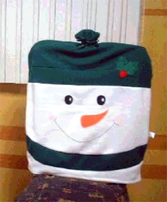      Snowman_Chair_Cover_For_Christmas_Decoration