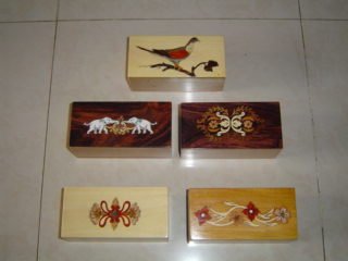 الماركتريه marquetry .. فن تطعيم الخشب.. شاهدو اروع التصاميم.. Marquetry_Wooden_Boxes