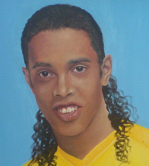    ...   Ronaldinho_Painting_Portrait