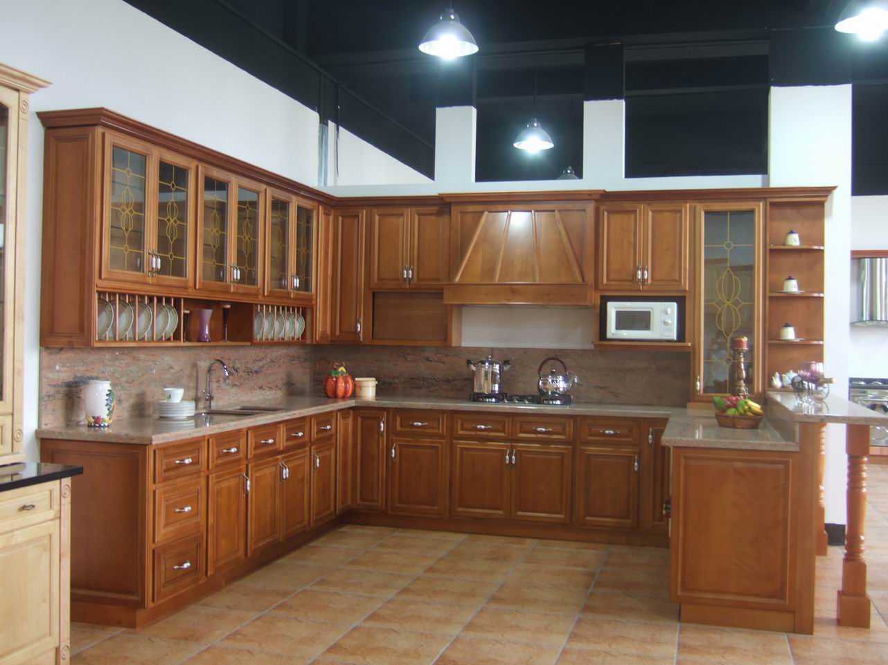 اثاث للمطبخ Wooden_kitchen_furnitures_kitchen_furniture_set