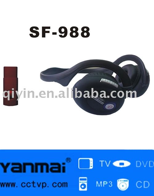 compte a rebours 2_4G_Stereo_wireless_Headphone_With_Microphone_SF_988_