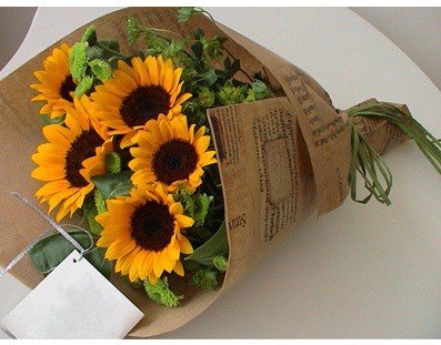 إهدي صورة للي بعدك - صفحة 4 Bouquet_Sunflower