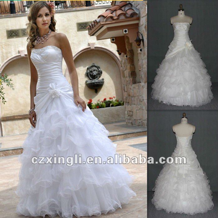  .فساتين بسيطة والوان مختلفة + كيكآت 2010_New_design_Elegant_ball_gown