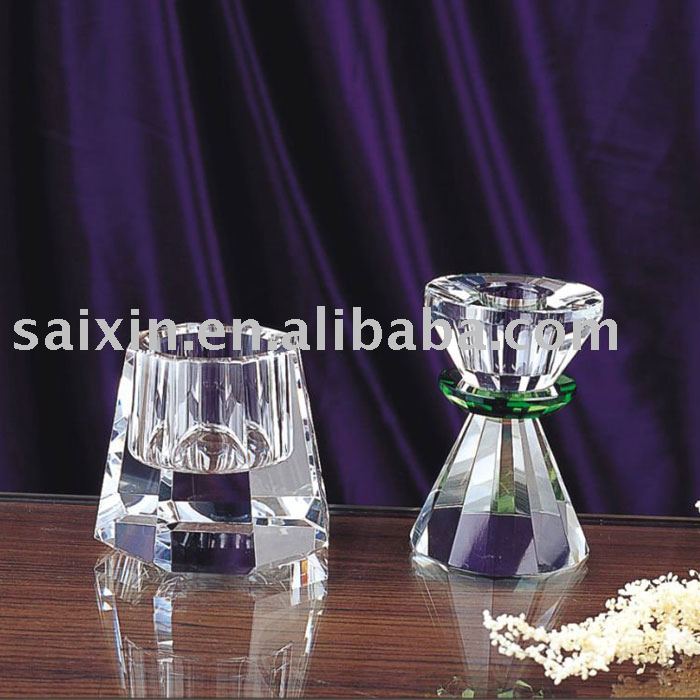 شمعدان كريستال Small_Nice_Crystal_Candlestick_Holder