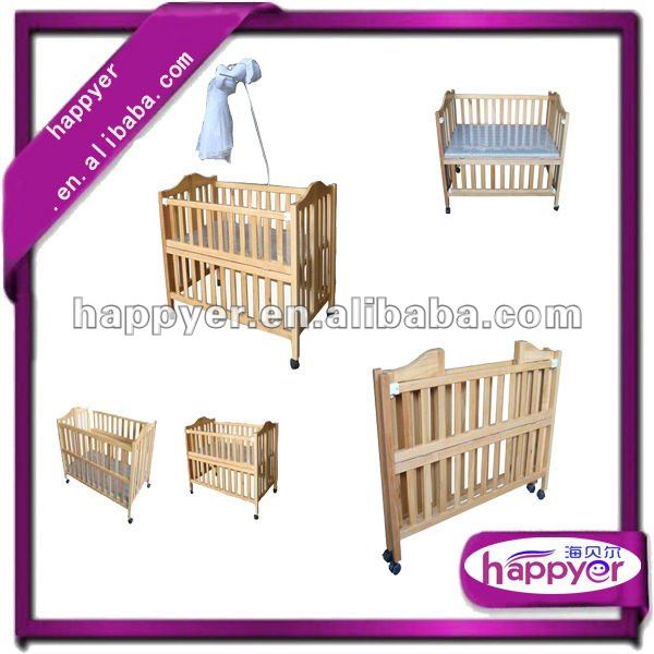 un lit en bois pliant , cela existe ? Wood_foldable_baby_bed