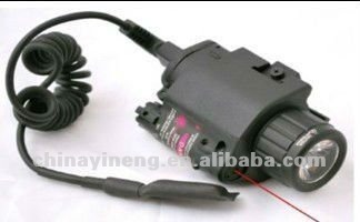 ما هذا الشى المثبت على بندقية الكلاش Laser_speed_Red_Combo_LED_Flashlight_with_Quick_Rail_Mount_gun_sight_tactical_light